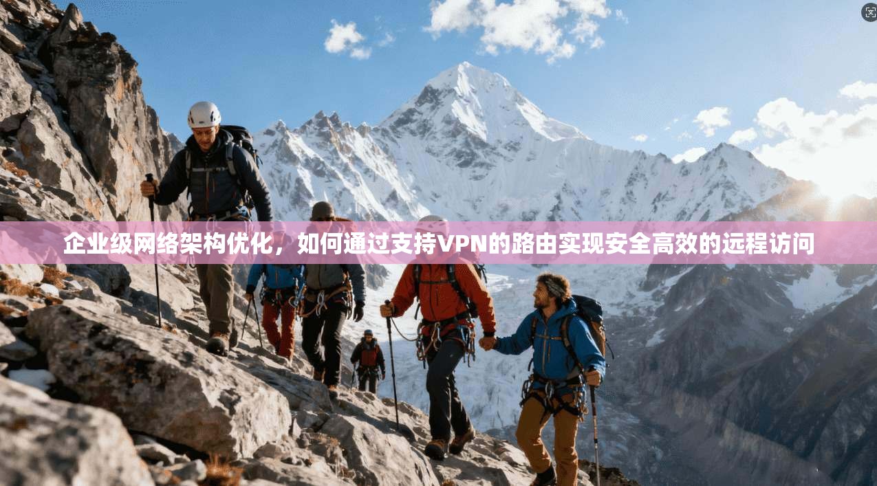 企业级网络架构优化，如何通过支持VPN的路由实现安全高效的远程访问