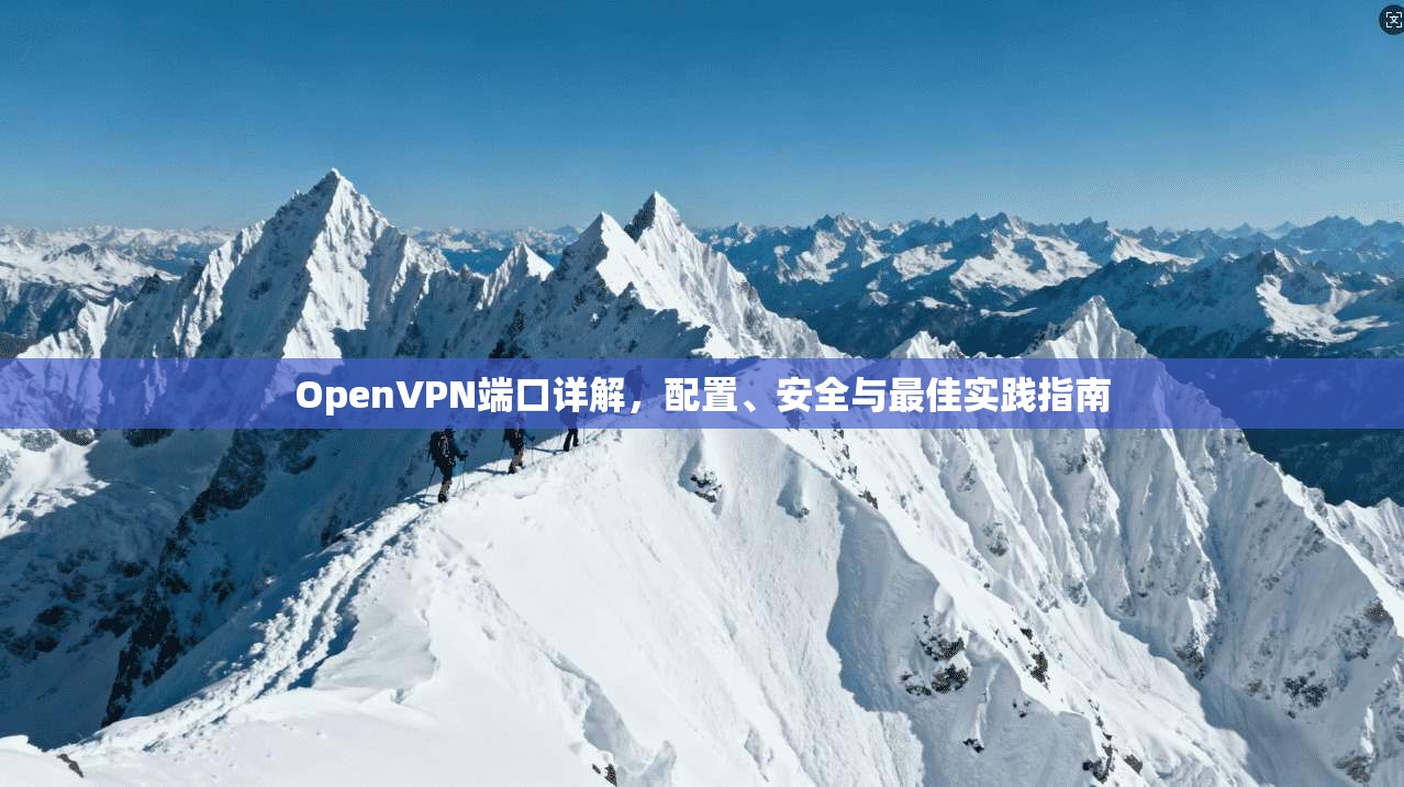 OpenVPN端口详解，配置、安全与最佳实践指南