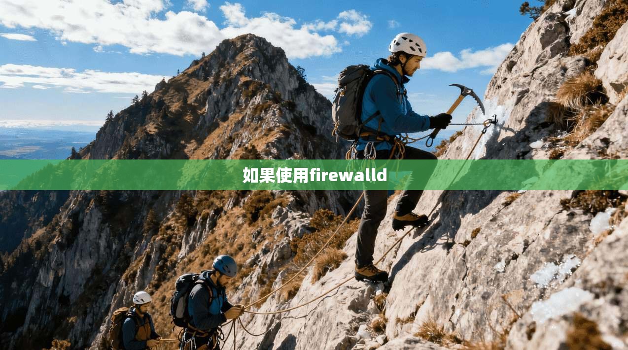 如果使用firewalld 如果使用firewalld