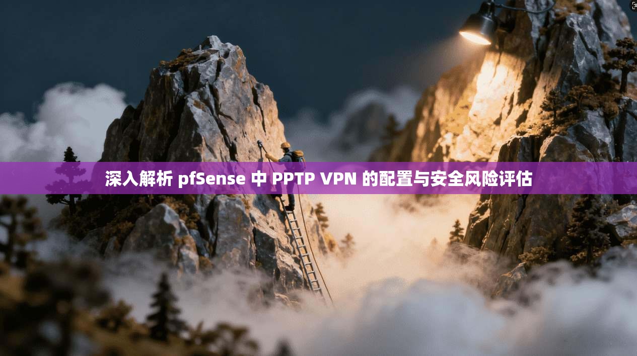 深入解析 pfSense 中 PPTP VPN 的配置与安全风险评估