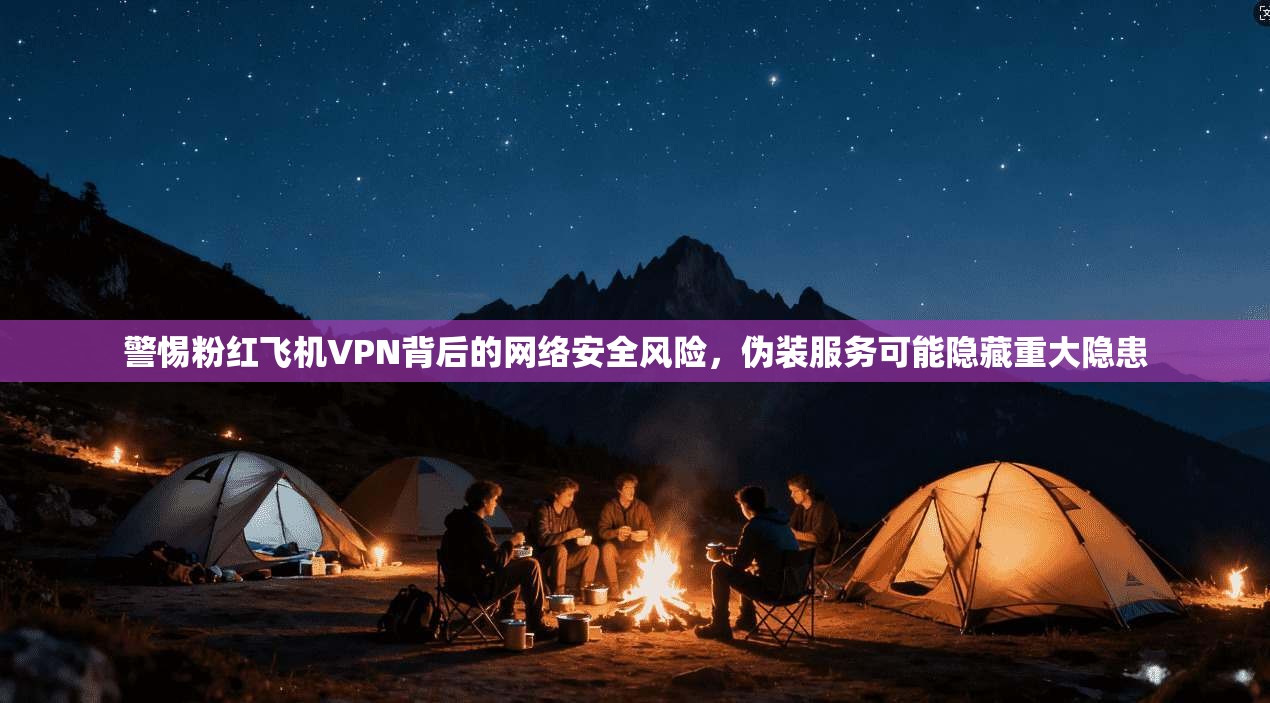 警惕粉红飞机VPN背后的网络安全风险，伪装服务可能隐藏重大隐患
