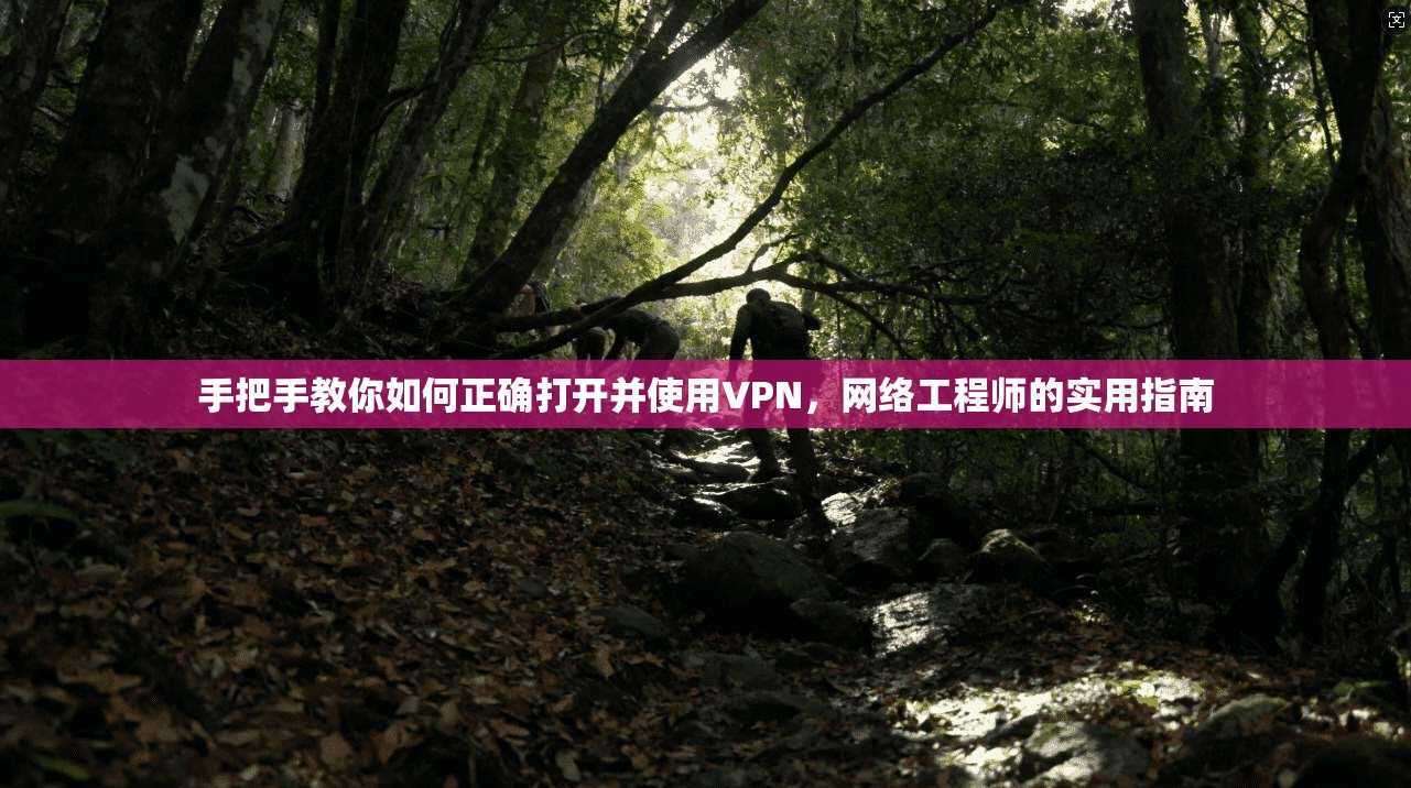手把手教你如何正确打开并使用VPN，网络工程师的实用指南