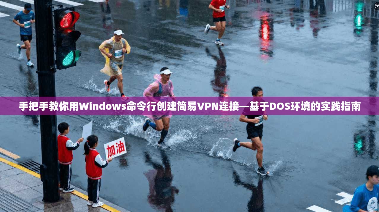 手把手教你用Windows命令行创建简易VPN连接—基于DOS环境的实践指南