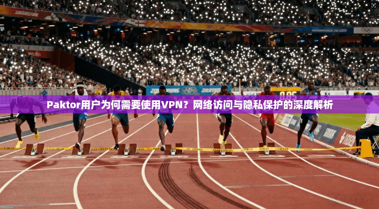 Paktor用户为何需要使用VPN？网络访问与隐私保护的深度解析