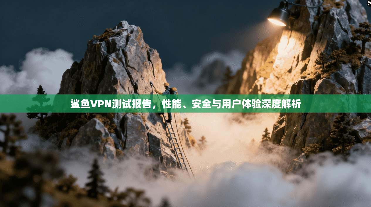 鲨鱼VPN测试报告，性能、安全与用户体验深度解析