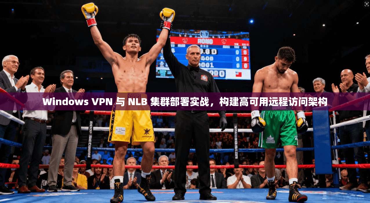 Windows VPN 与 NLB 集群部署实战，构建高可用远程访问架构