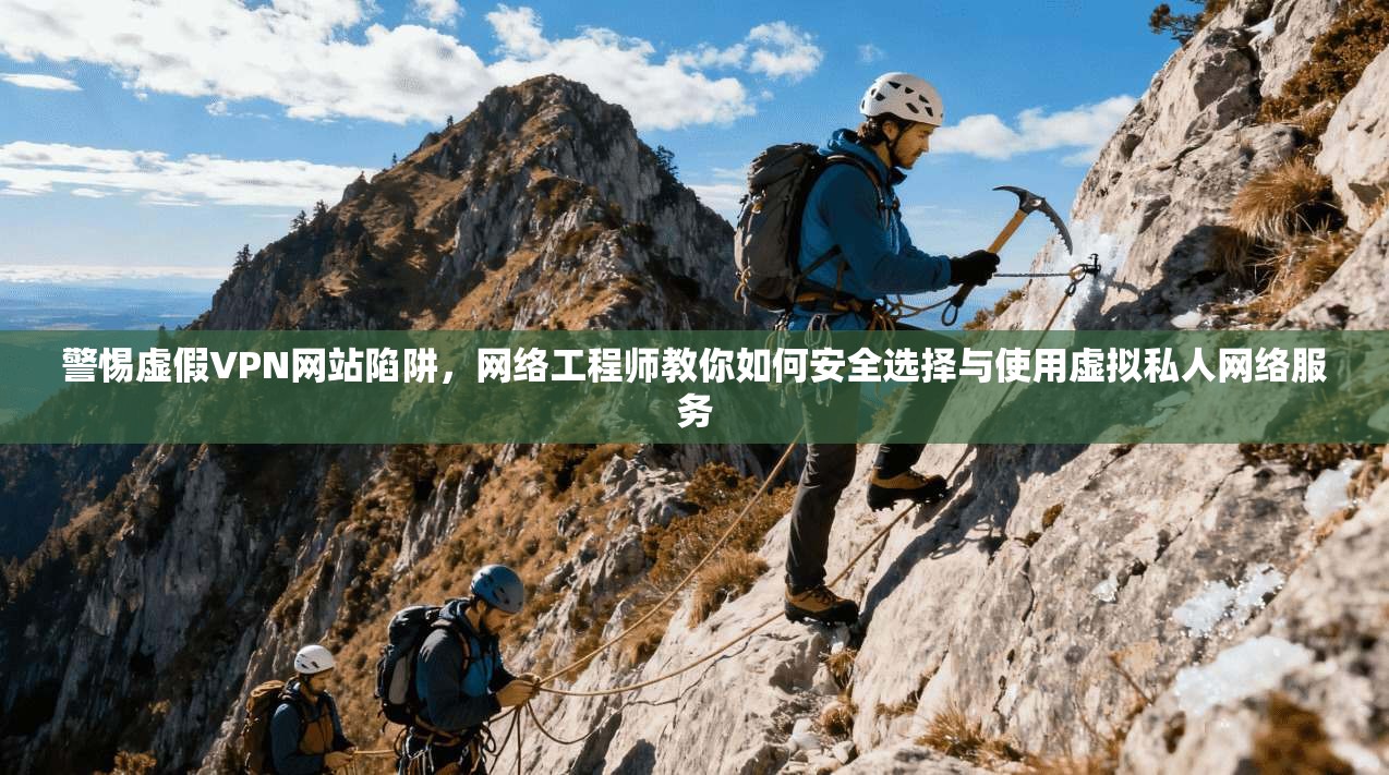 警惕虚假VPN网站陷阱，网络工程师教你如何安全选择与使用虚拟私人网络服务