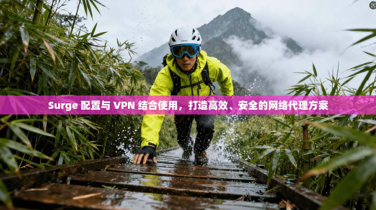 Surge 配置与 VPN 结合使用，打造高效、安全的网络代理方案
