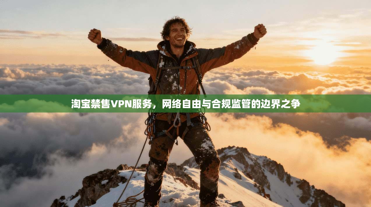 淘宝禁售VPN服务，网络自由与合规监管的边界之争