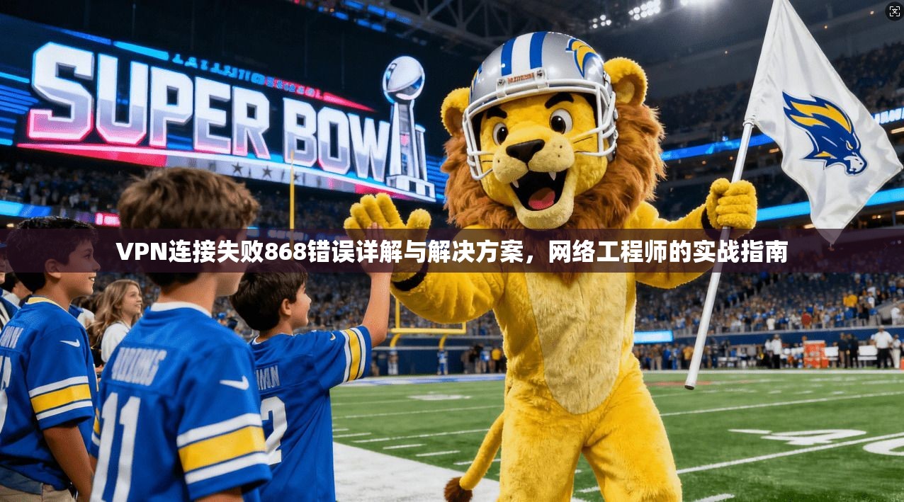 VPN连接失败868错误详解与解决方案，网络工程师的实战指南