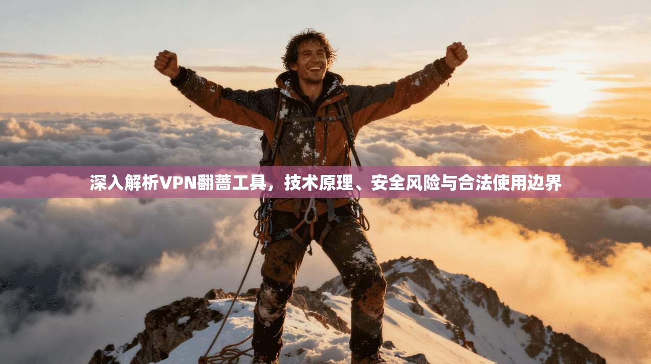深入解析VPN翻蔷工具，技术原理、安全风险与合法使用边界
