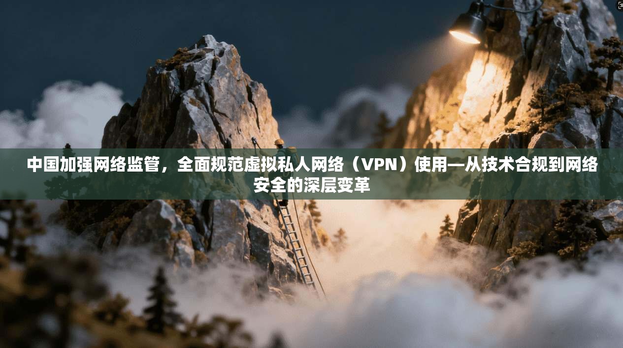 中国加强网络监管，全面规范虚拟私人网络（VPN）使用—从技术合规到网络安全的深层变革