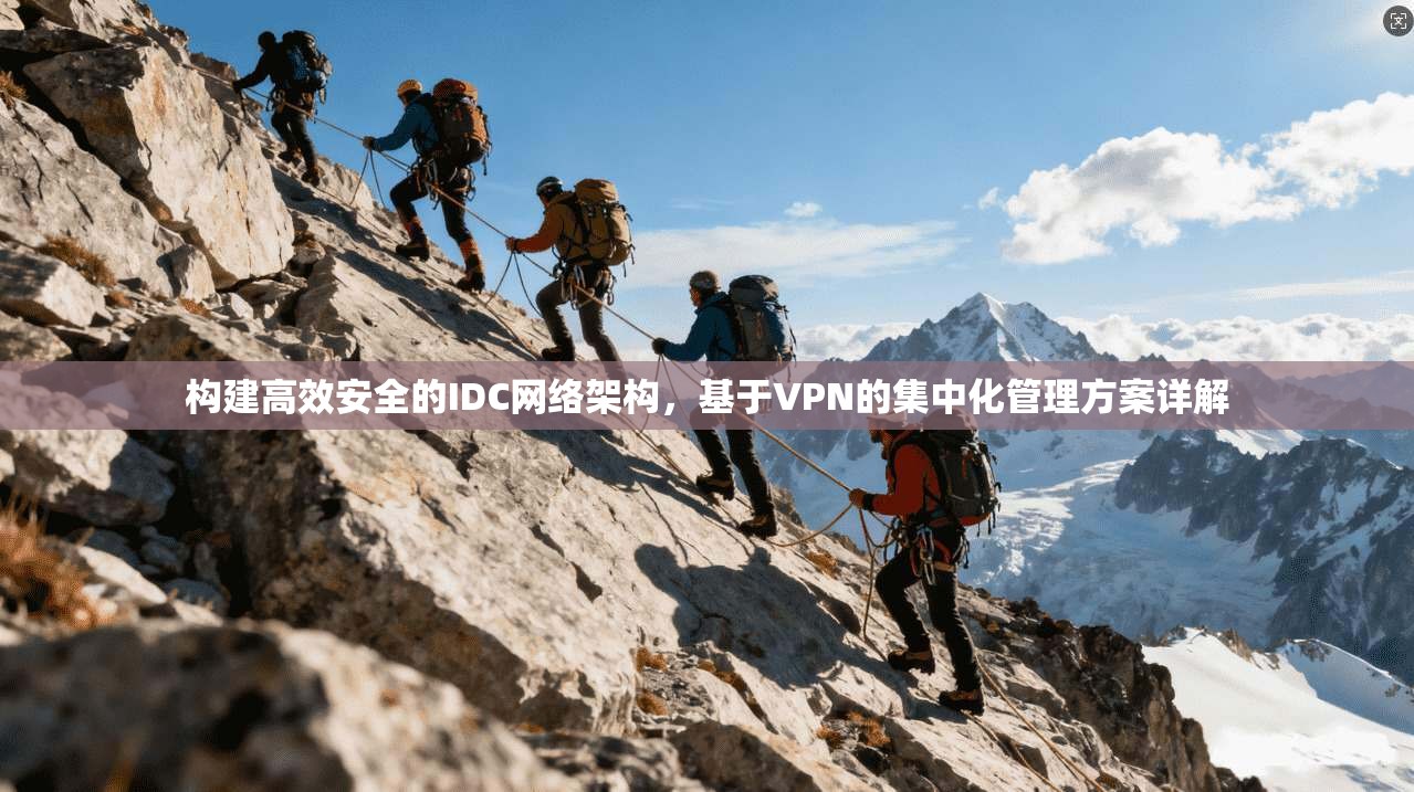 构建高效安全的IDC网络架构，基于VPN的集中化管理方案详解