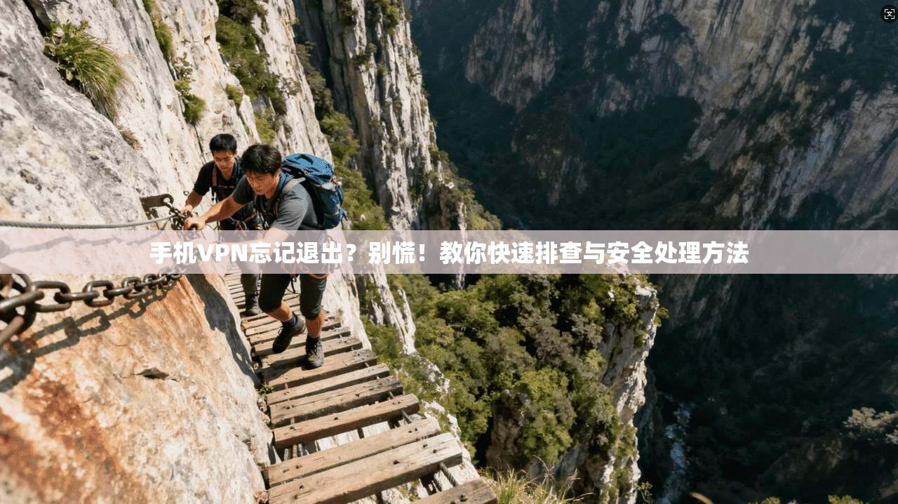 手机VPN忘记退出？别慌！教你快速排查与安全处理方法
