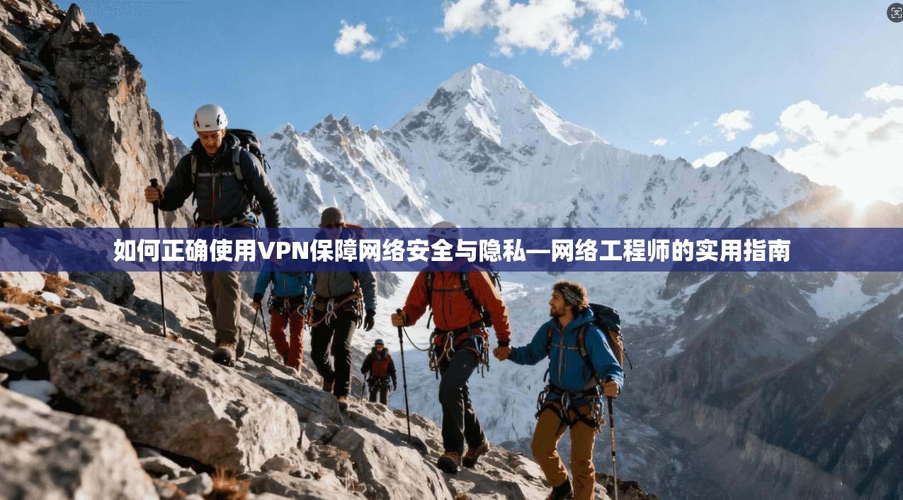 如何正确使用VPN保障网络安全与隐私—网络工程师的实用指南