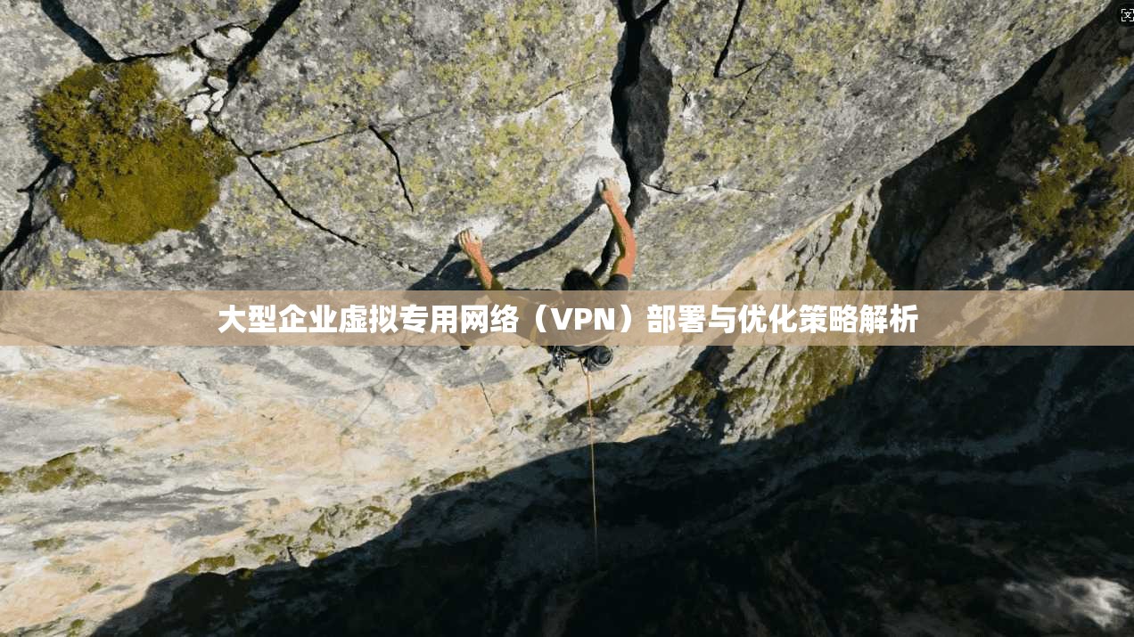 大型企业虚拟专用网络（VPN）部署与优化策略解析