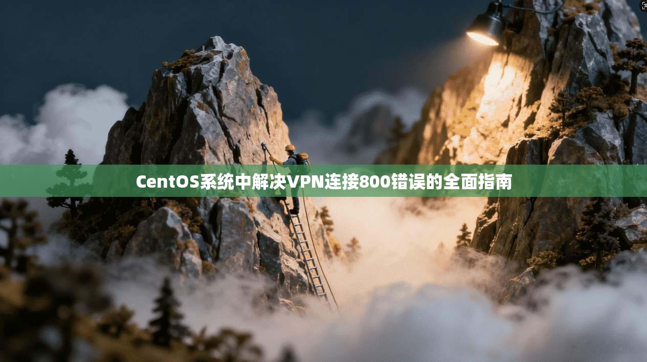 CentOS系统中解决VPN连接800错误的全面指南