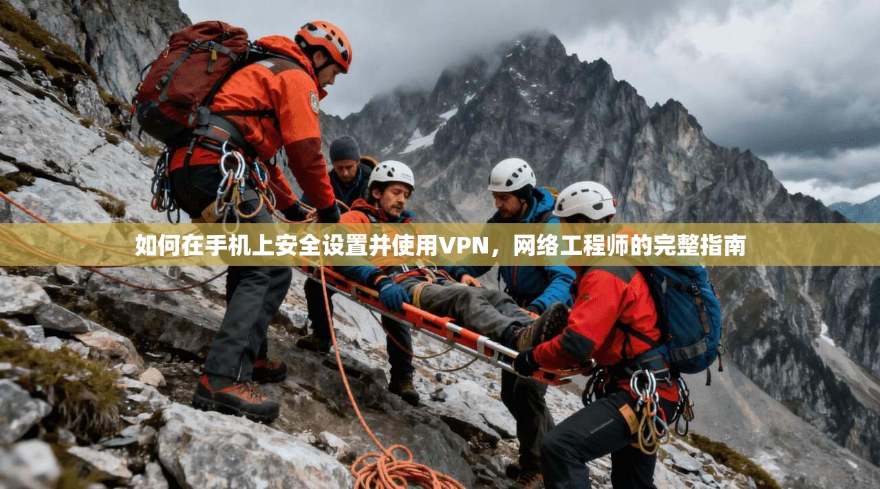 如何在手机上安全设置并使用VPN，网络工程师的完整指南