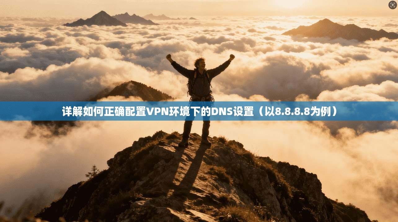 详解如何正确配置VPN环境下的DNS设置（以8.8.8.8为例）