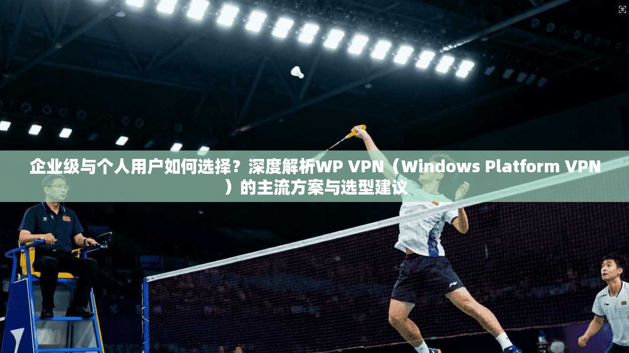 企业级与个人用户如何选择？深度解析WP VPN（Windows Platform VPN）的主流方案与选型建议