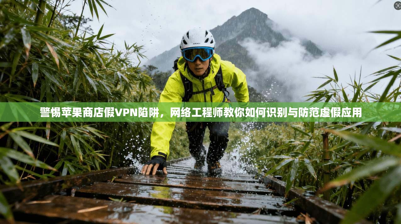 警惕苹果商店假VPN陷阱,网络工程师教你如何识别与防范虚假应用