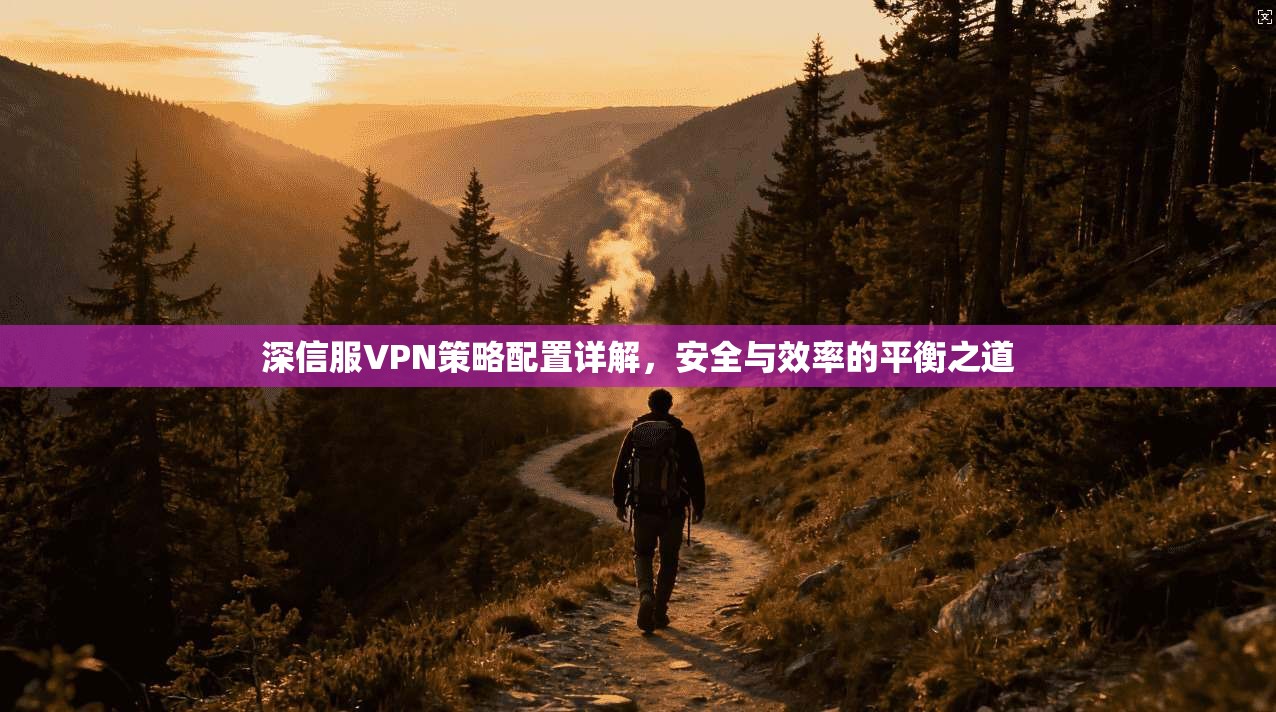 深信服VPN策略配置详解,安全与效率的平衡之道