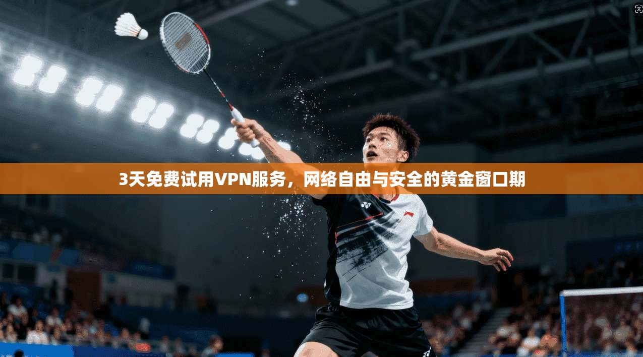 3天免费试用VPN服务，网络自由与安全的黄金窗口期