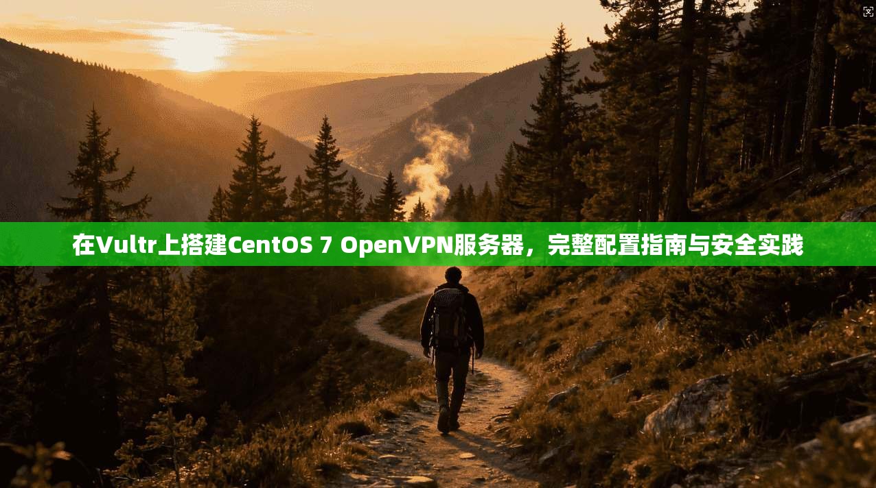 在Vultr上搭建CentOS 7 OpenVPN服务器，完整配置指南与安全实践
