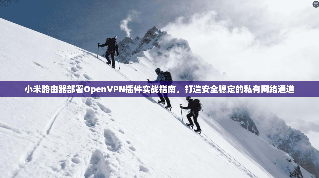 小米路由器部署OpenVPN插件实战指南,打造安全稳定的私有网络通道