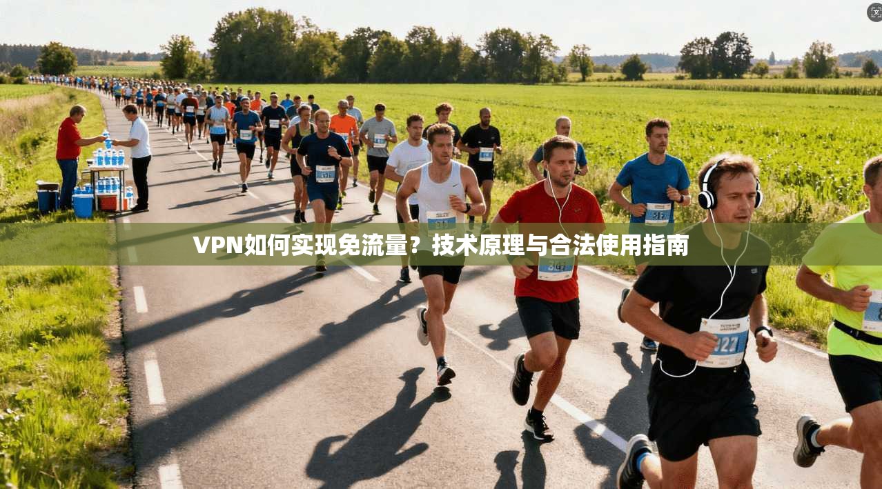 VPN如何实现免流量？技术原理与合法使用指南