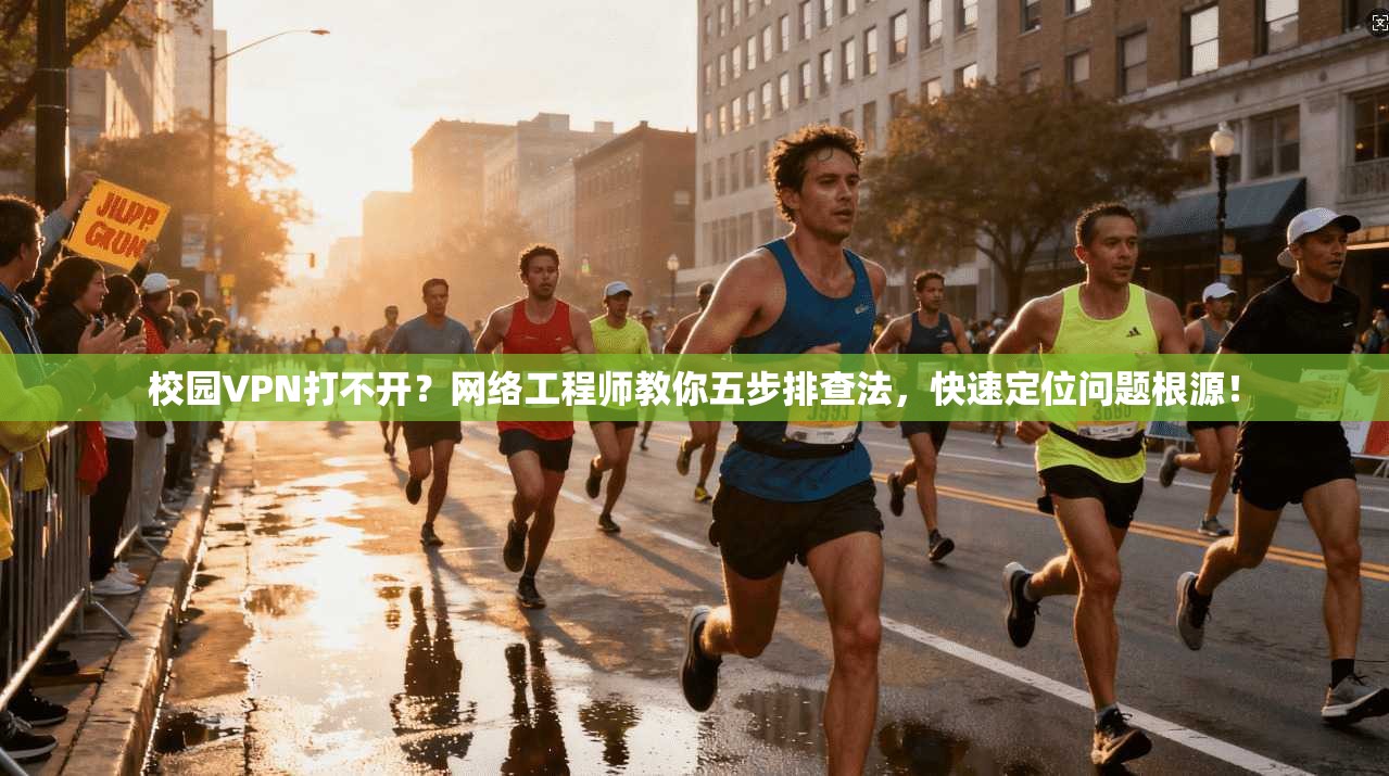校园VPN打不开？网络工程师教你五步排查法，快速定位问题根源！