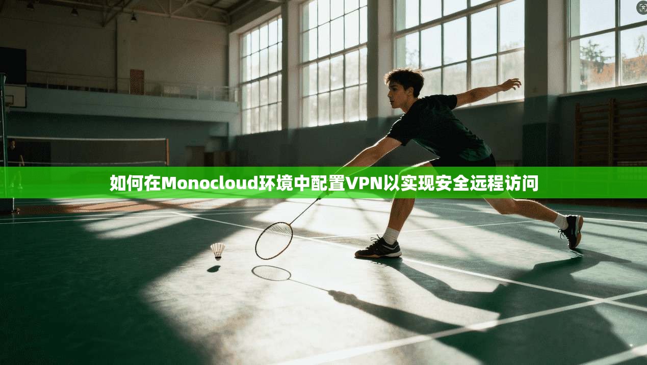 如何在Monocloud环境中配置VPN以实现安全远程访问