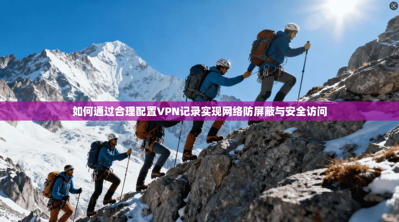 如何通过合理配置VPN记录实现网络防屏蔽与安全访问
