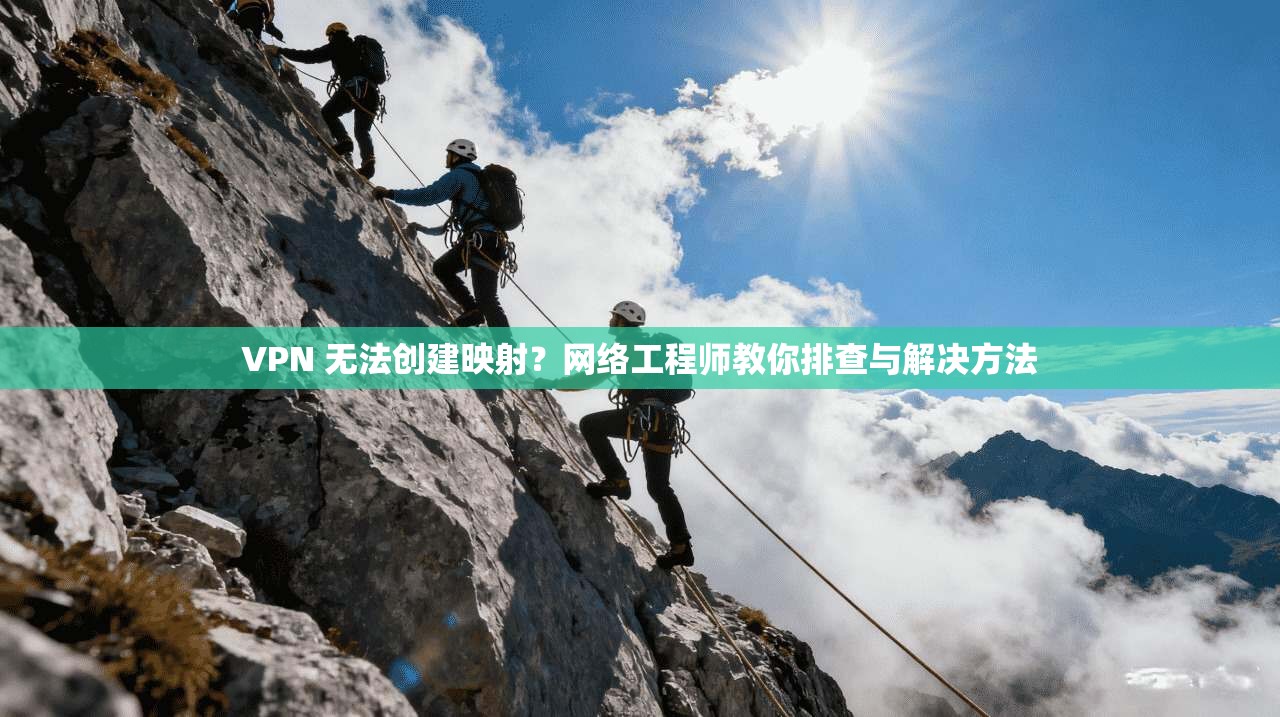 VPN 无法创建映射？网络工程师教你排查与解决方法