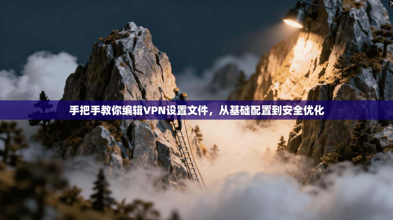 手把手教你编辑VPN设置文件,从基础配置到安全优化