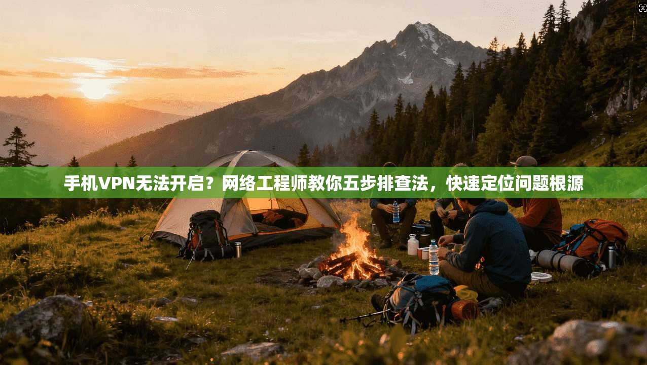 手机VPN无法开启？网络工程师教你五步排查法，快速定位问题根源