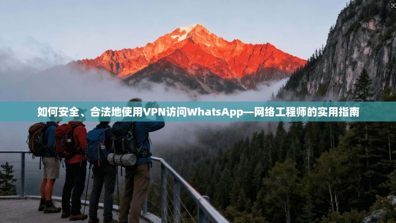 如何安全、合法地使用VPN访问WhatsApp—网络工程师的实用指南