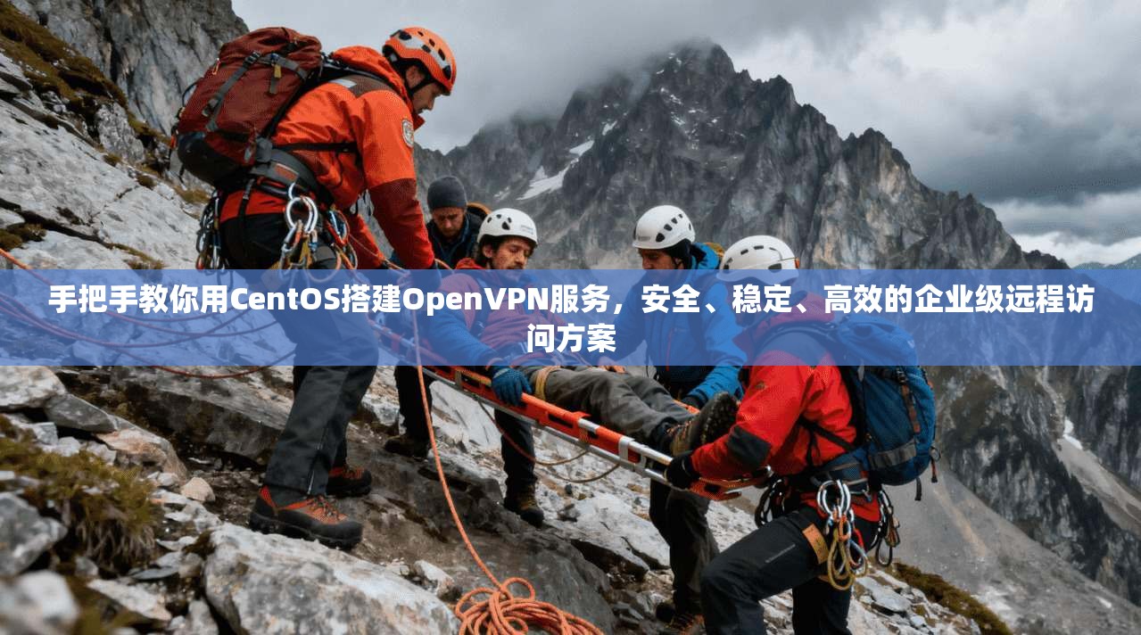 手把手教你用CentOS搭建OpenVPN服务,安全、稳定、高效的企业级远程访问方案
