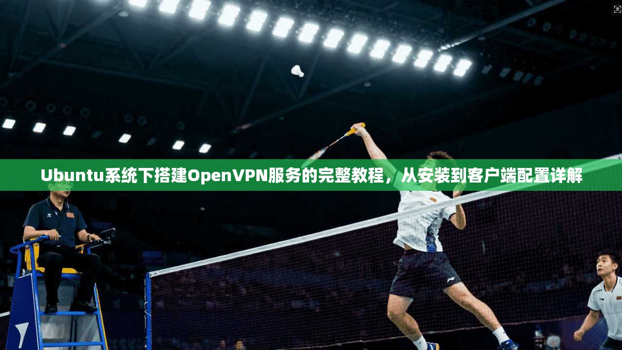 Ubuntu系统下搭建OpenVPN服务的完整教程,从安装到客户端配置详解