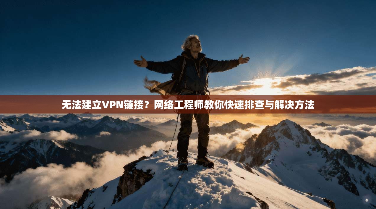 无法建立VPN链接？网络工程师教你快速排查与解决方法