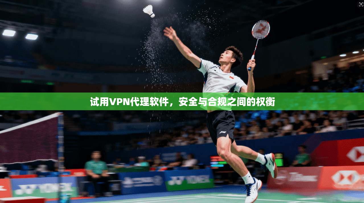 试用VPN代理软件,安全与合规之间的权衡