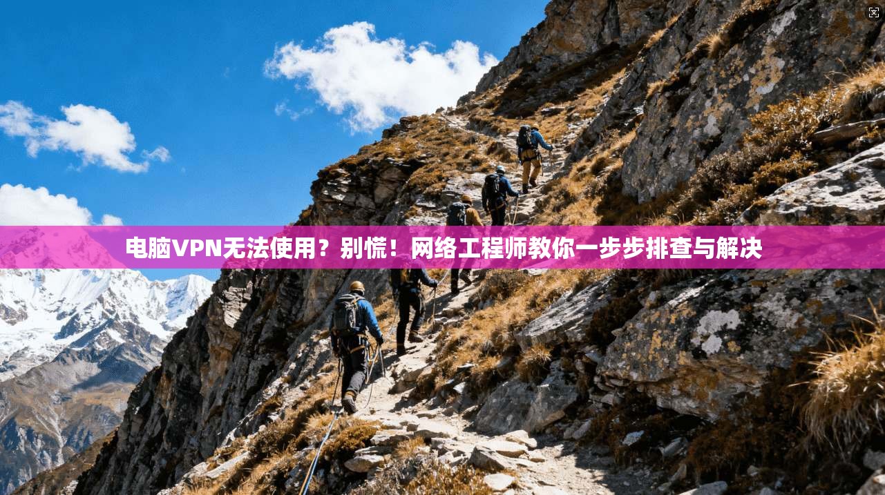 电脑VPN无法使用?别慌!网络工程师教你一步步排查与解决
