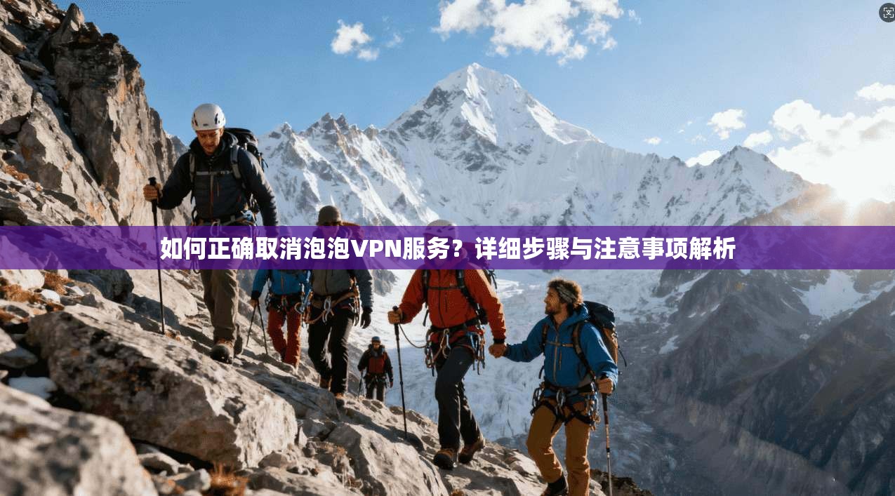 如何正确取消泡泡VPN服务?详细步骤与注意事项解析 如何正确取消泡泡VPN服务?详细步骤与注意事项解析