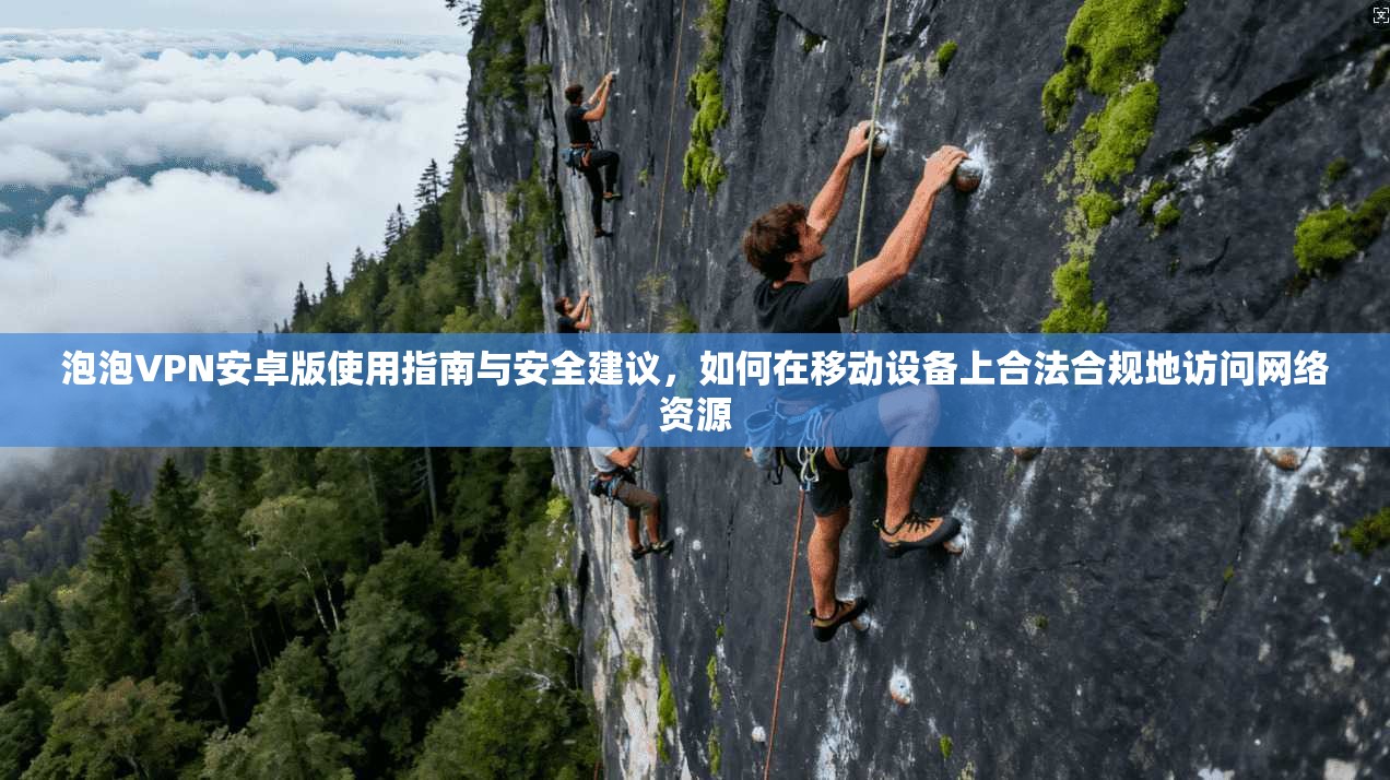 泡泡VPN安卓版使用指南与安全建议,如何在移动设备上合法合规地访问网络资源
