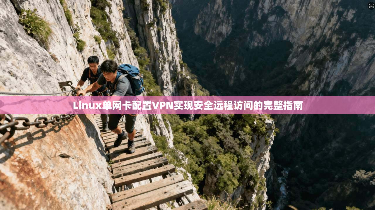 Linux单网卡配置VPN实现安全远程访问的完整指南