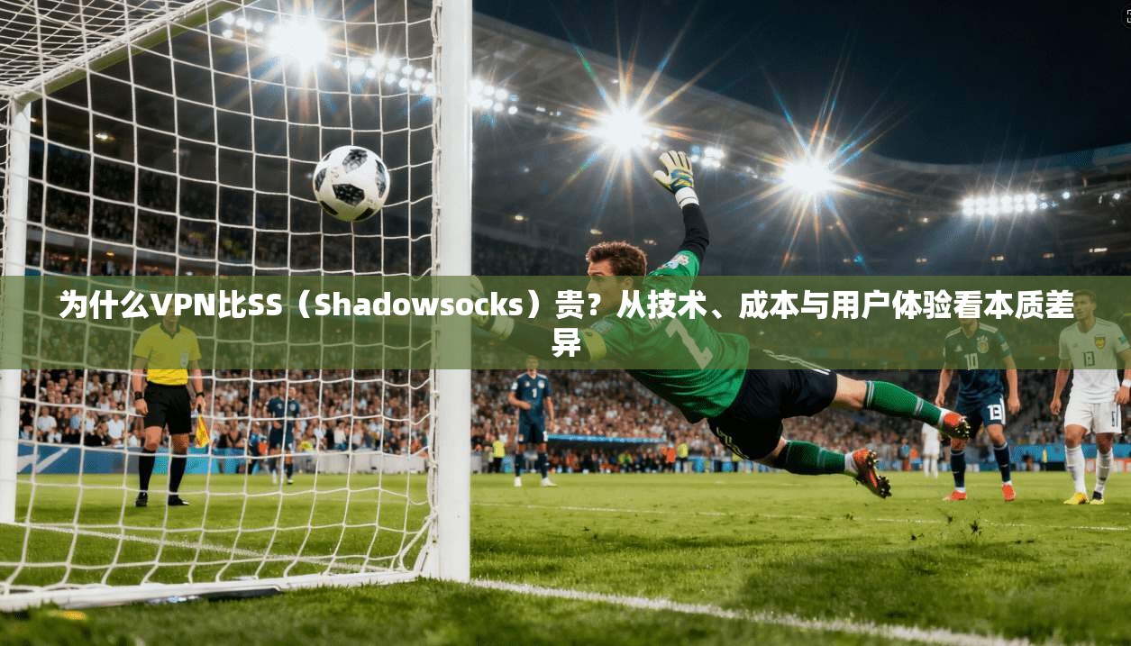 为什么VPN比SS(Shadowsocks)贵?从技术、成本与用户体验看本质差异