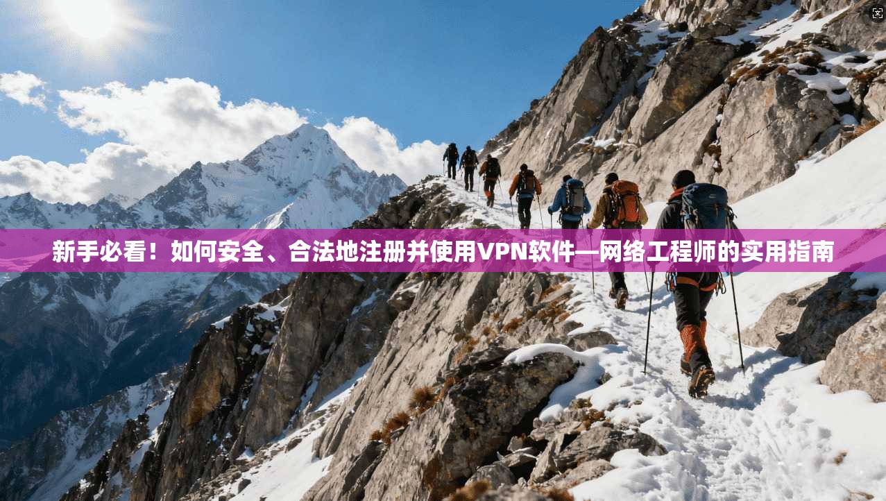 新手必看！如何安全、合法地注册并使用VPN软件—网络工程师的实用指南