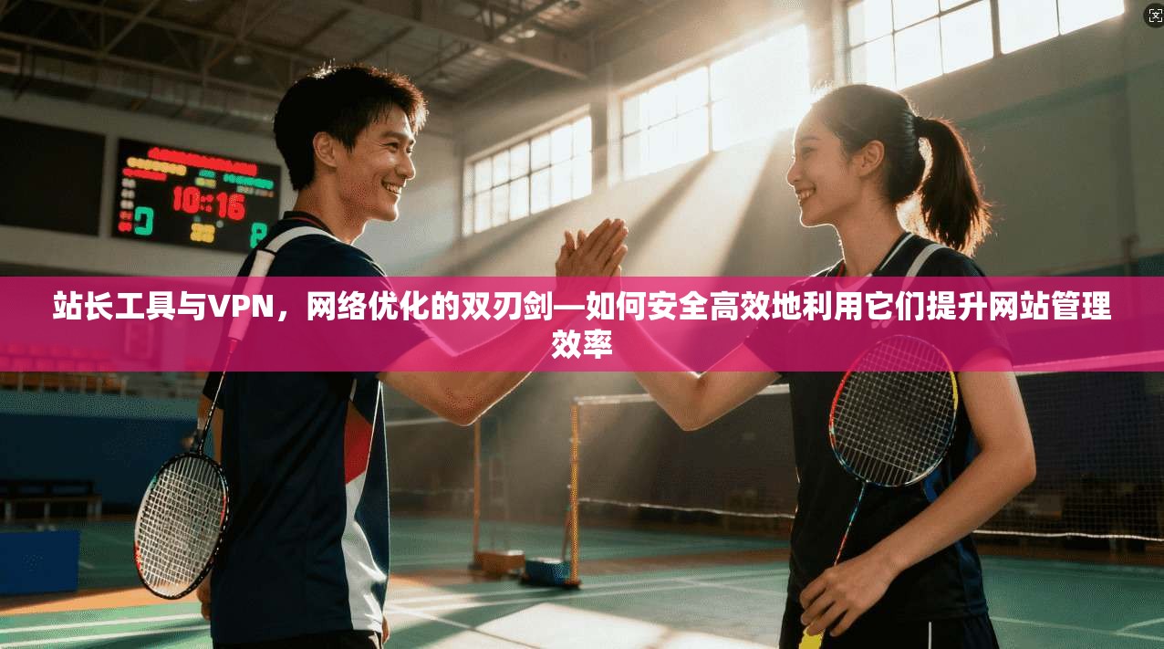 站长工具与VPN,网络优化的双刃剑—如何安全高效地利用它们提升网站管理效率