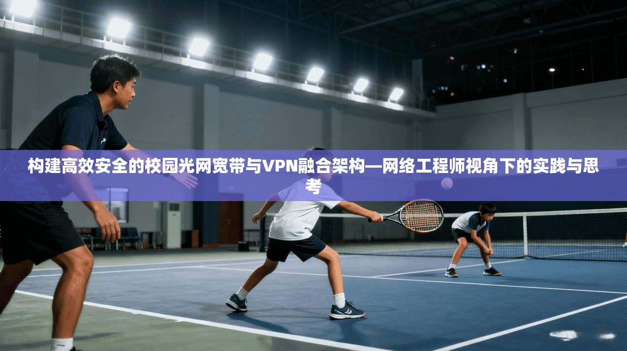 构建高效安全的校园光网宽带与VPN融合架构—网络工程师视角下的实践与思考