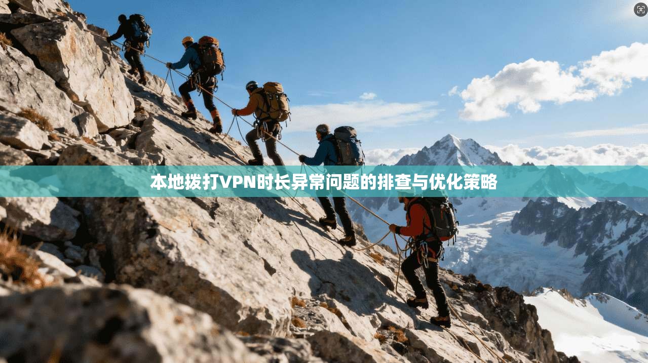 本地拨打VPN时长异常问题的排查与优化策略 本地拨打VPN时长异常问题的排查与优化策略